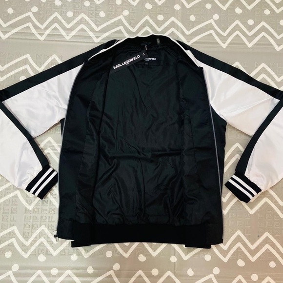 Karl Lagerfeld satin bomber jacket - Picture 8 of 8